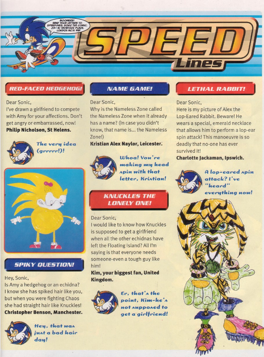 Sonic - The Comic Issue No. 205 Page 1